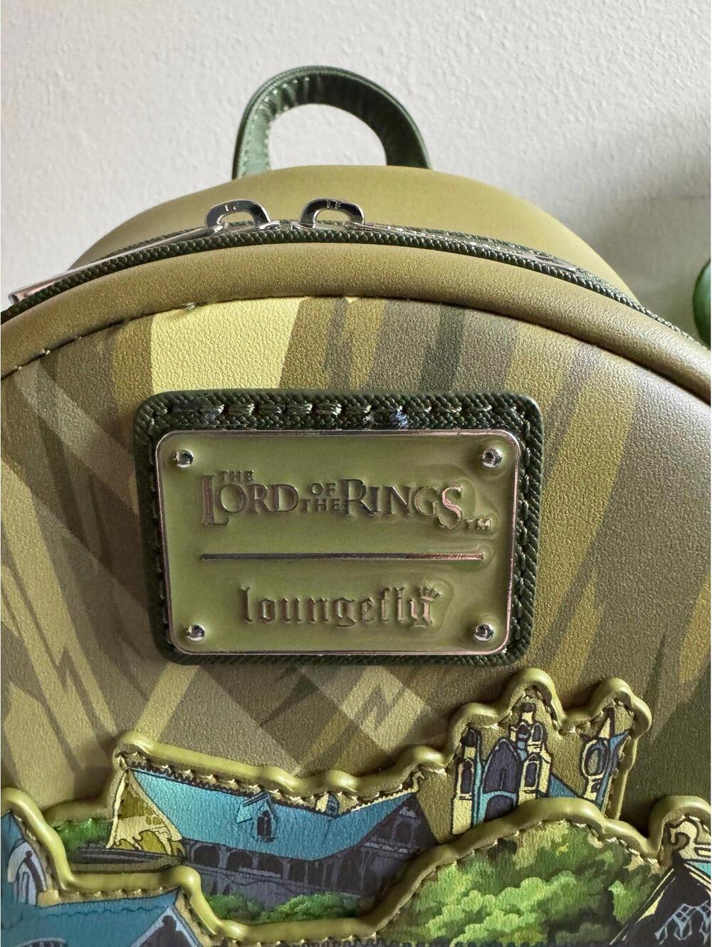 Loungefly Lord of the Rings Rivendell Mini Backpack RARE! - Picture 2 of 9